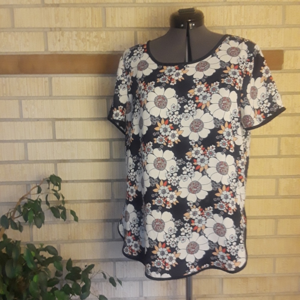Spense Flower Print Top